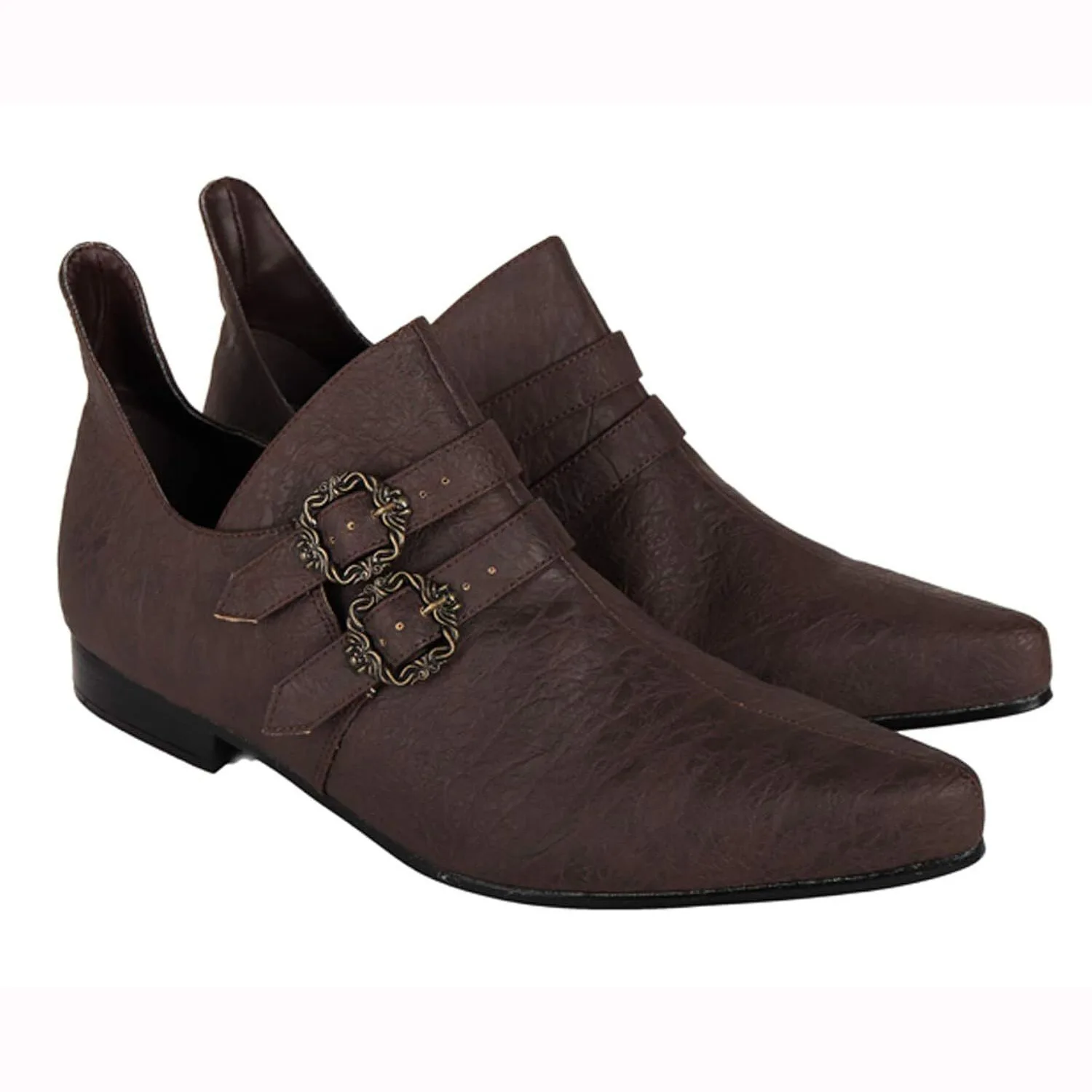 Men'S Victorian Accessories - Retro medieval Pirate Steampunk Colonial Shoes