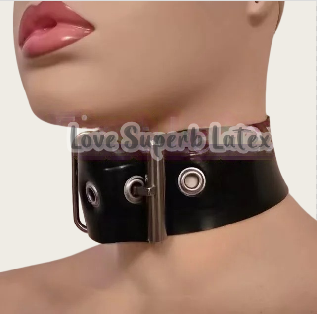 Men'S Accessories Clothing - 0.4mm Sexy Latex Neck Choker Rubber