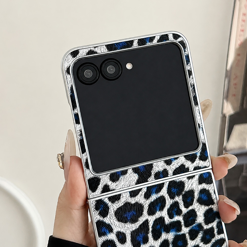 Leopard Print Folding Flip Pho - Men Accessories Hand ulasan dan harga