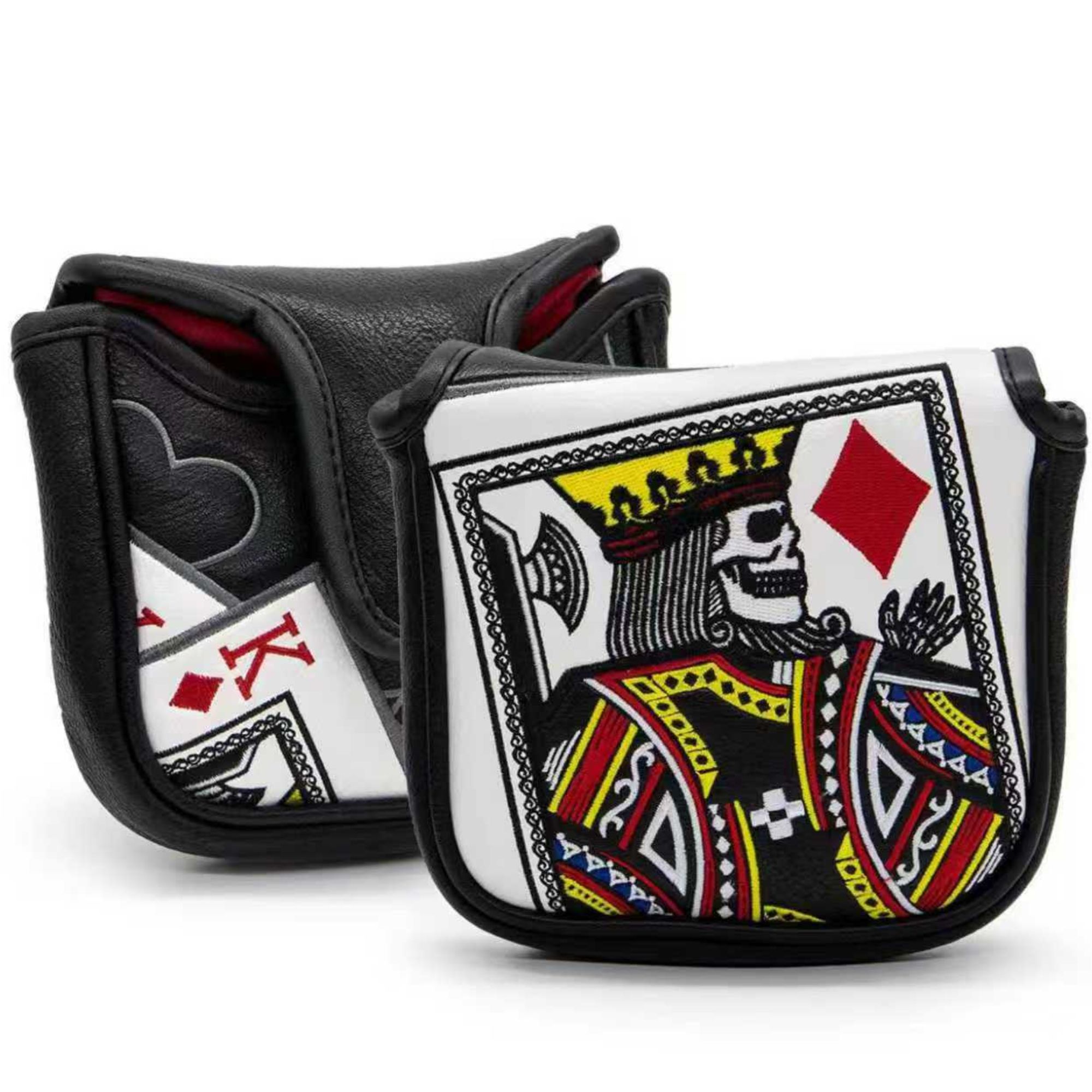 King Of Hearts Embroidered Mal - Men Accessories Usa ulasan dan harga