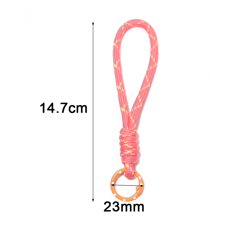 5pcs/lot Colorful Braided Keyc - Men Accessories Ring ulasan dan harga