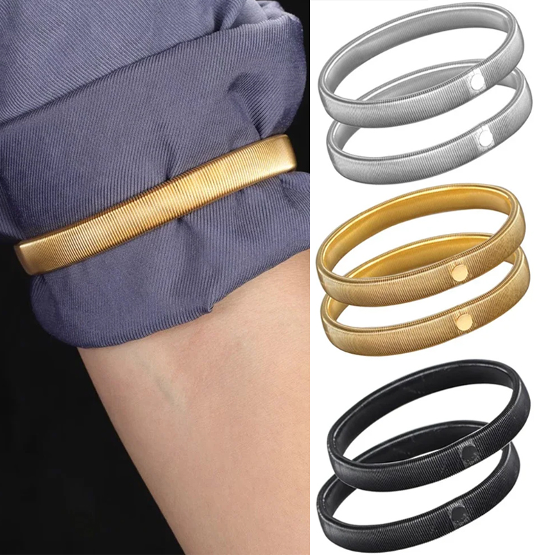 2Pcs Elastic Shirt Sleeve Hold - Men'S Accessories Clothing ulasan dan harga