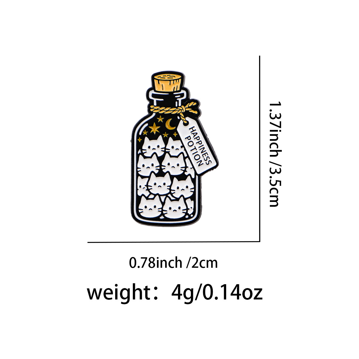 Funny Enamel Pin Cute Animal B - Men'S Accessories Clothing ulasan dan harga