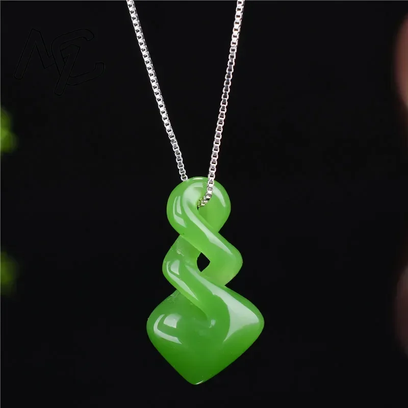 Natural Hetian Jade Green Colo - Men Accessories Hand ulasan dan harga