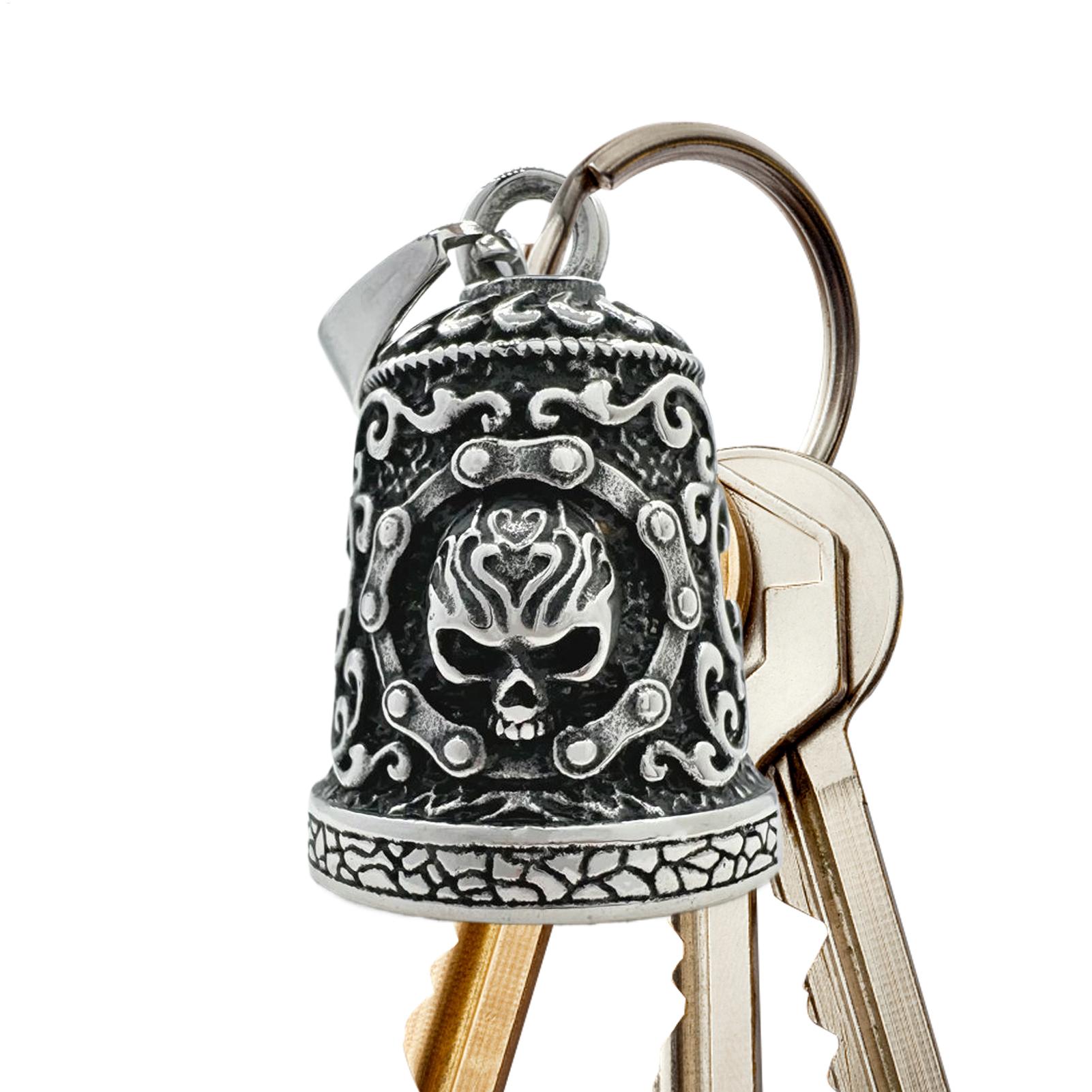 Skull Bell Charm Motorcycle Be - Men Accessories Hand ulasan dan harga