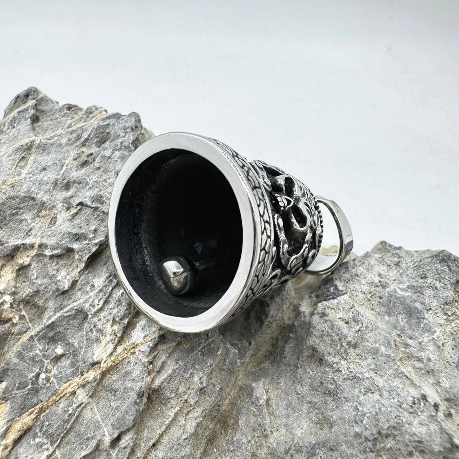 Skull Bell Charm Motorcycle Be - Men Accessories Hand ulasan dan harga