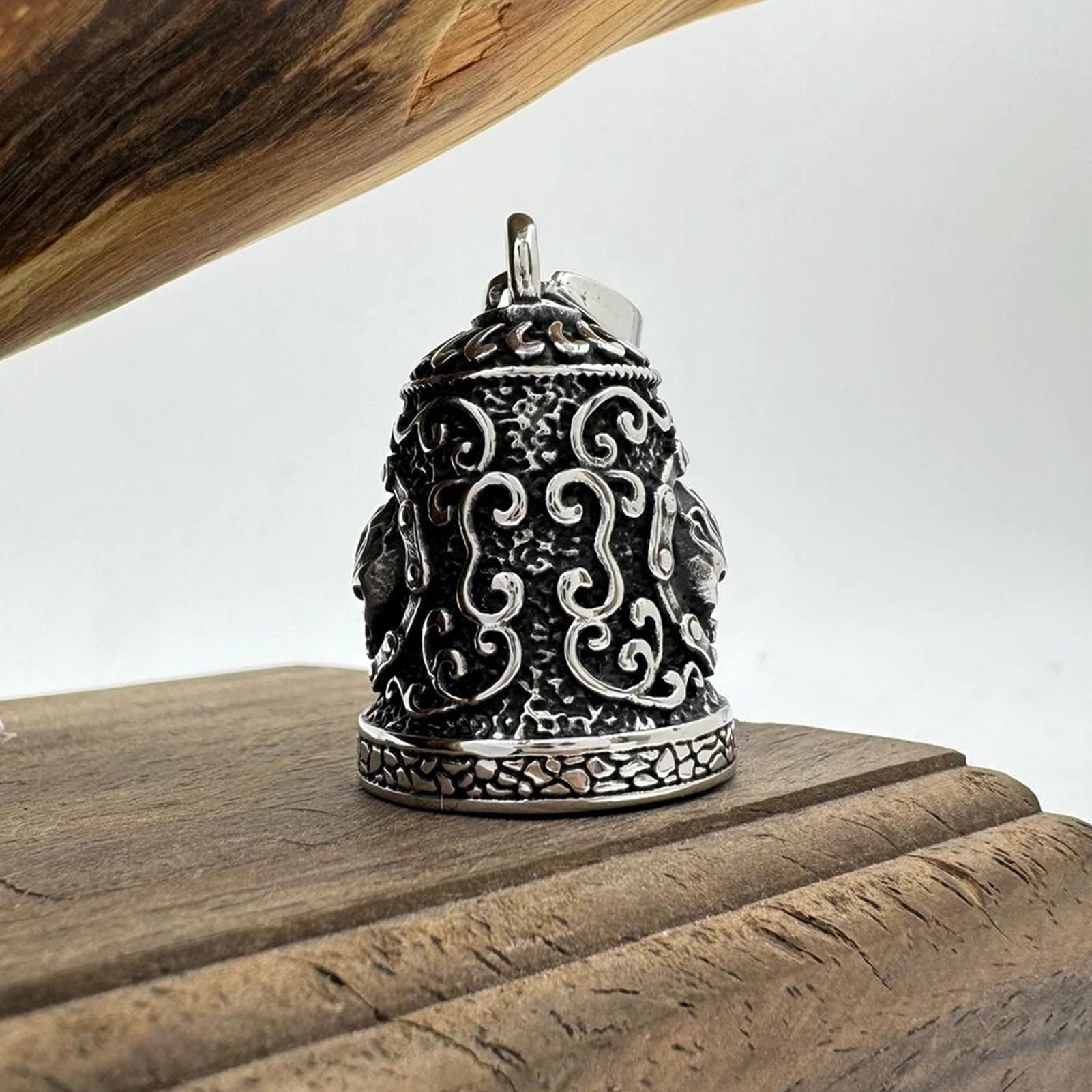 Skull Bell Charm Motorcycle Be - Men Accessories Hand ulasan dan harga