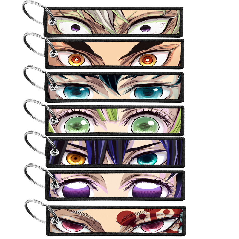 Demon Slayers 1pcs Keychains f - Men Accessories Ring ulasan dan harga