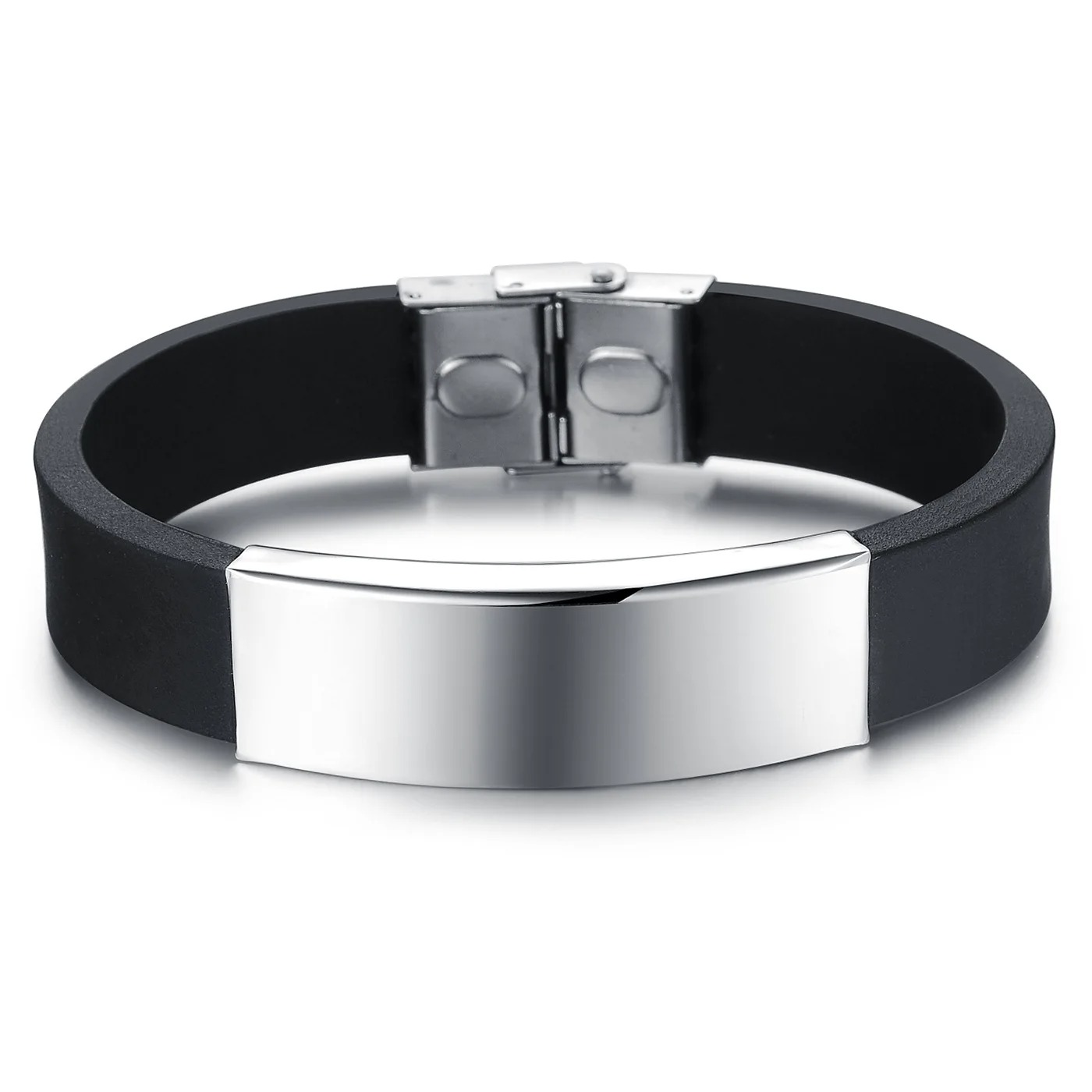 Punk Custom Logo Name Silicone - Men'S Accessories Luxury Brands ulasan dan harga