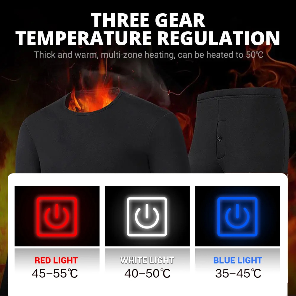 New 52 Areas Heated Underwear  - Men'S Accessories Clothing ulasan dan harga