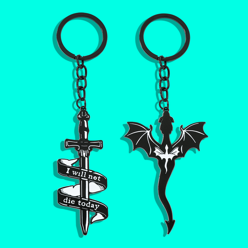 Fourth Wing Black Dragon Keych - Men Accessories Hand ulasan dan harga