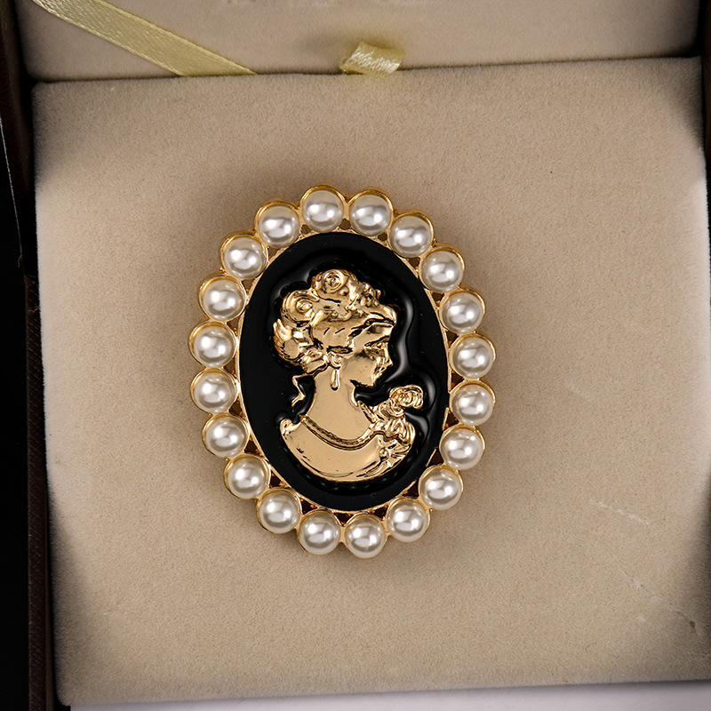 Victorian Style Pearls Cameo B - Men'S Victorian Accessories ulasan dan harga