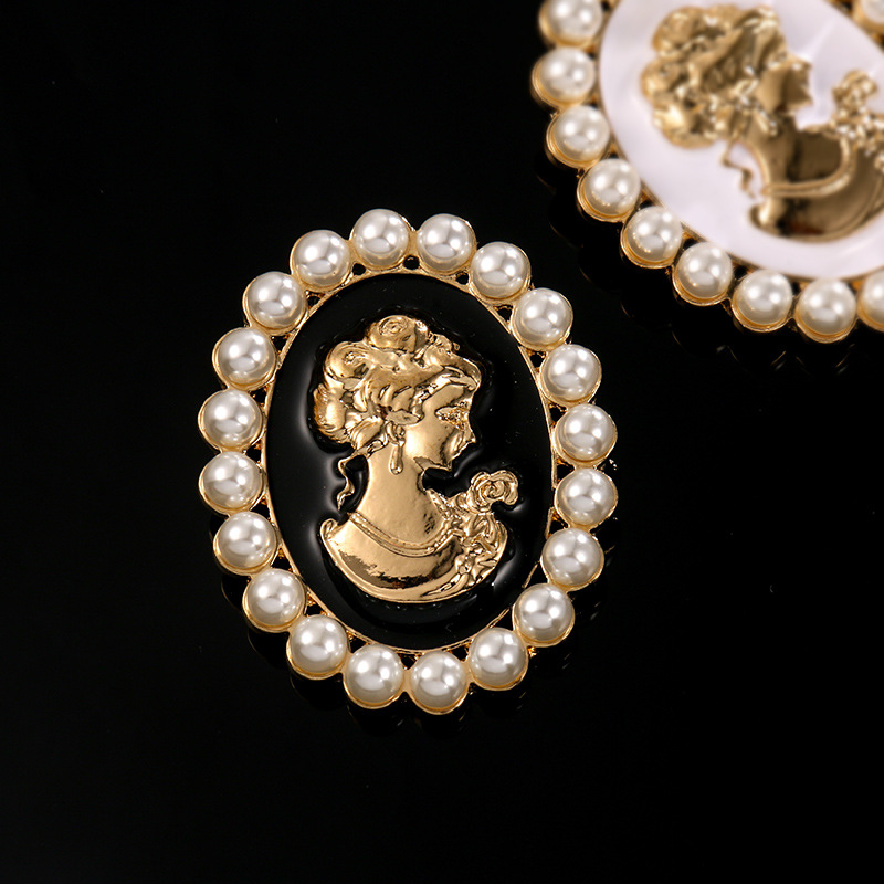 Victorian Style Pearls Cameo B - Men'S Victorian Accessories ulasan dan harga