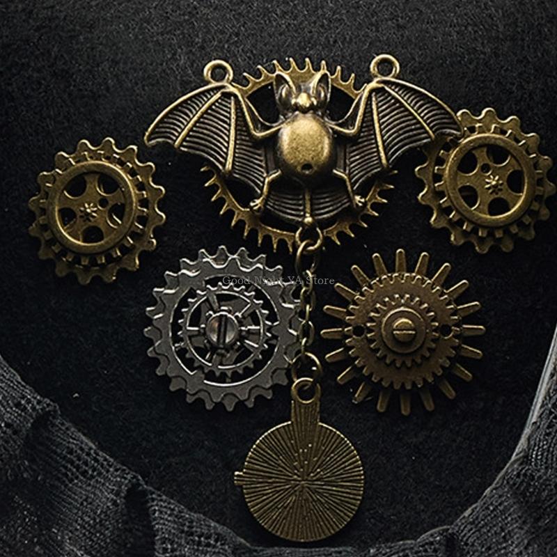 Lace Trim Bat Gear Pirate Hat  - Men'S Victorian Accessories ulasan dan harga
