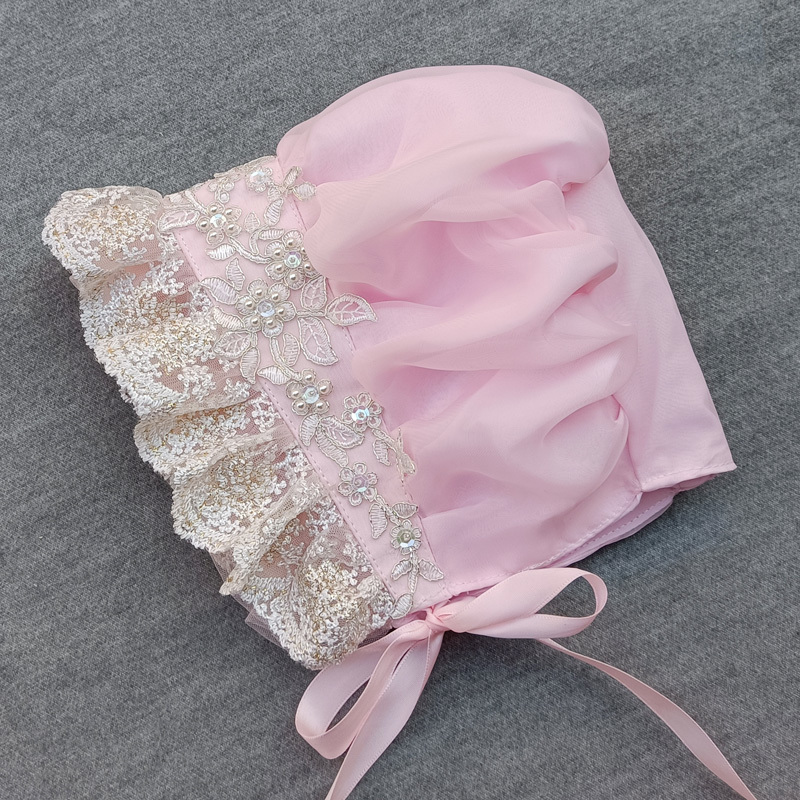 Victorian Bonnet Ruffles Villa - Men'S Victorian Accessories ulasan dan harga