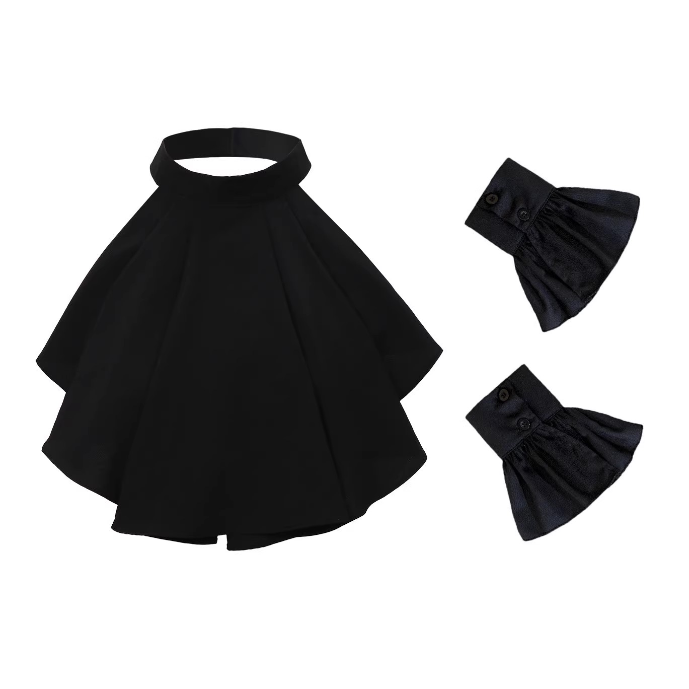 Victorian Neck Collar Ruffled  - Men'S Victorian Accessories ulasan dan harga
