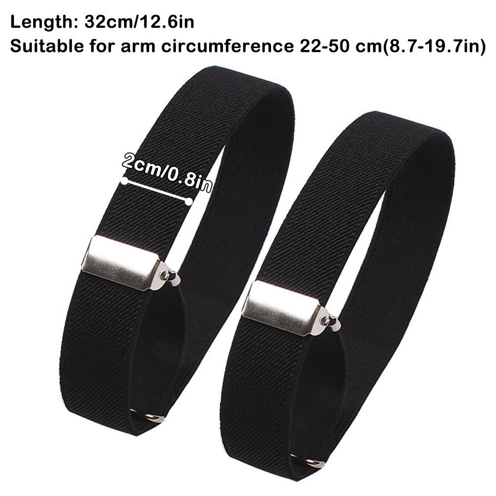 2pcs Adjustable Elastic Armban - Men'S Accessories Clothing ulasan dan harga