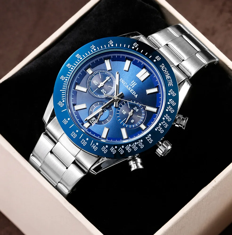 INCASEDA Men Watches Brand Lux - Men'S Accessories Luxury Brands ulasan dan harga