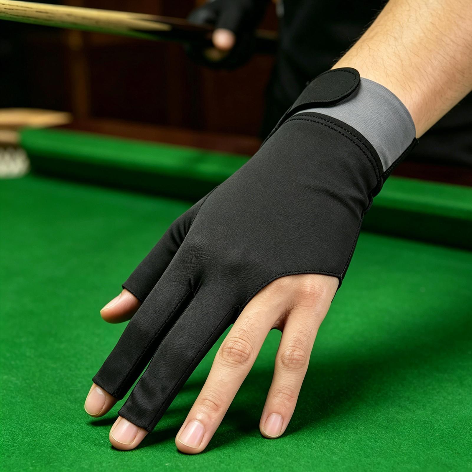 Pool Glove 3-Finger Anti-Slip  - Men Accessories Hand ulasan dan harga
