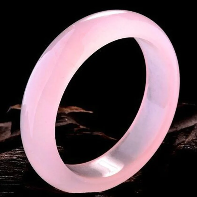 Genuine Natural Pink Jade Bang - Men Accessories Hand ulasan dan harga