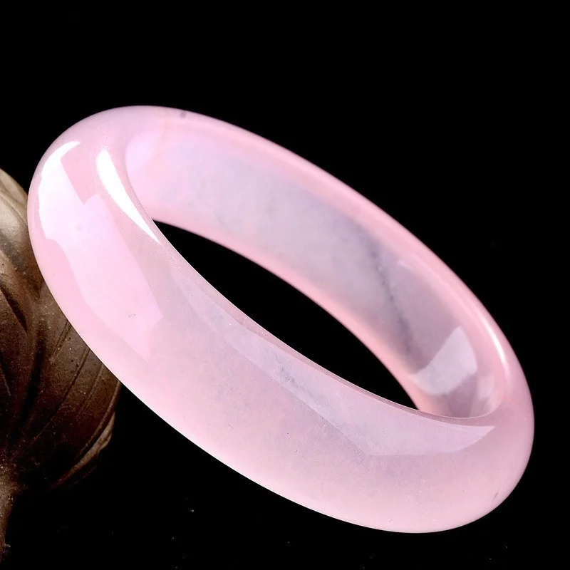 Genuine Natural Pink Jade Bang - Men Accessories Hand ulasan dan harga