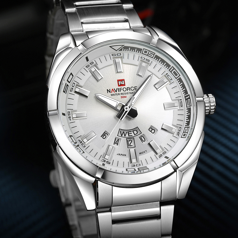 NAVIFORCE Brand Men Watches Fu - Men'S Accessories Luxury Brands ulasan dan harga