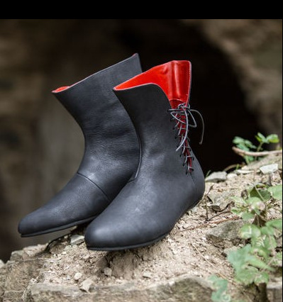 Men's Medieval Leather Shoe Mi - Men'S Victorian Accessories ulasan dan harga