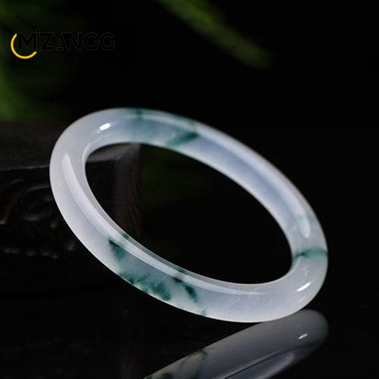 Natural Green Jadeite Bangle J - Men Accessories Hand ulasan dan harga