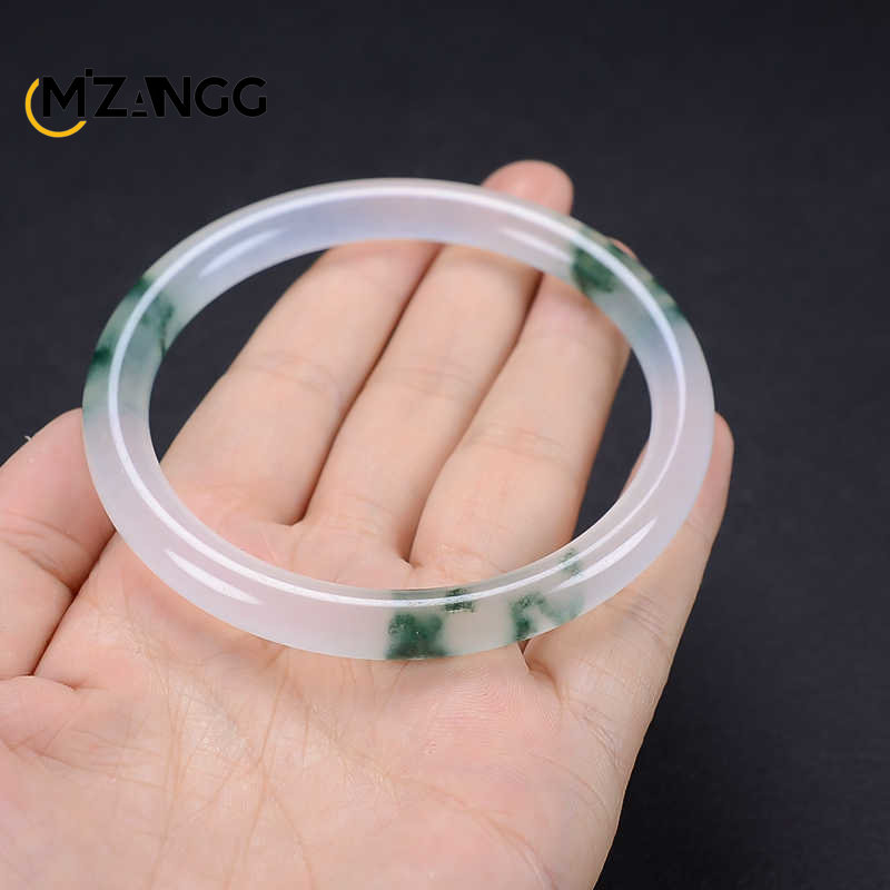 Natural Green Jadeite Bangle J - Men Accessories Hand ulasan dan harga