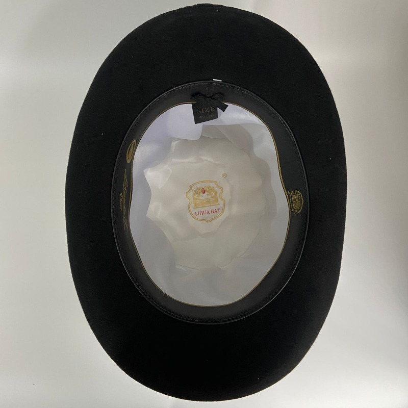 Black Wool Felt Top Hat Men's  - Men'S Victorian Accessories ulasan dan harga