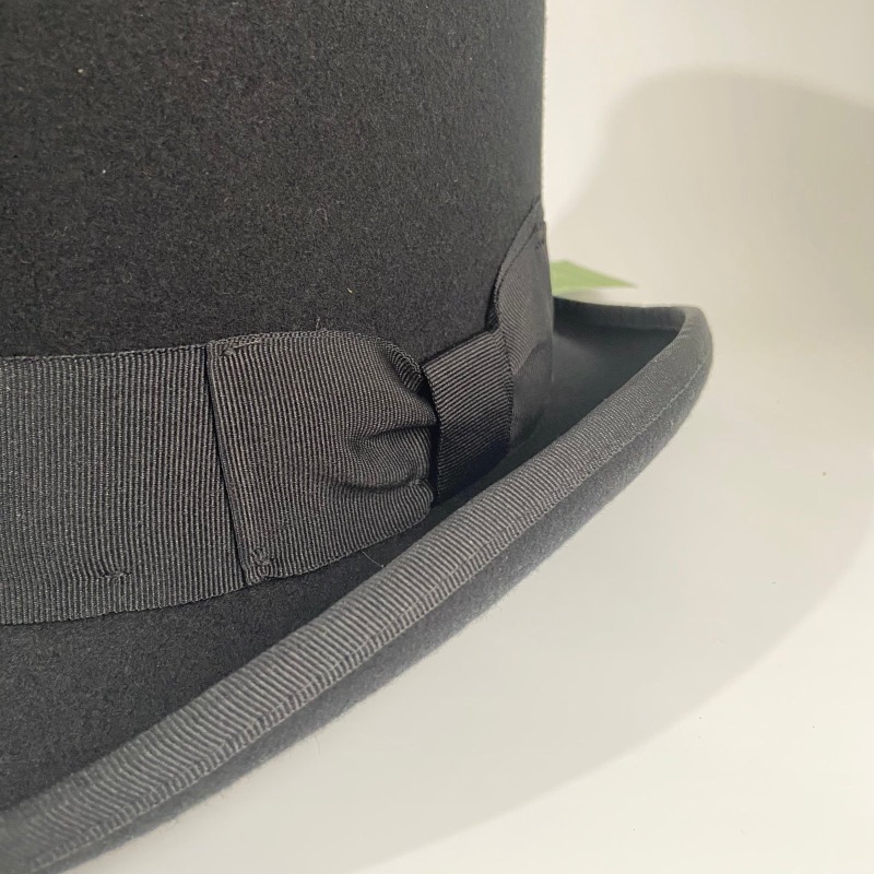 Black Wool Felt Top Hat Men's  - Men'S Victorian Accessories ulasan dan harga