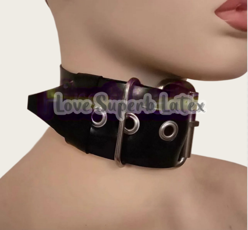 0.4mm Sexy Latex Neck Choker R - Men'S Accessories Clothing ulasan dan harga