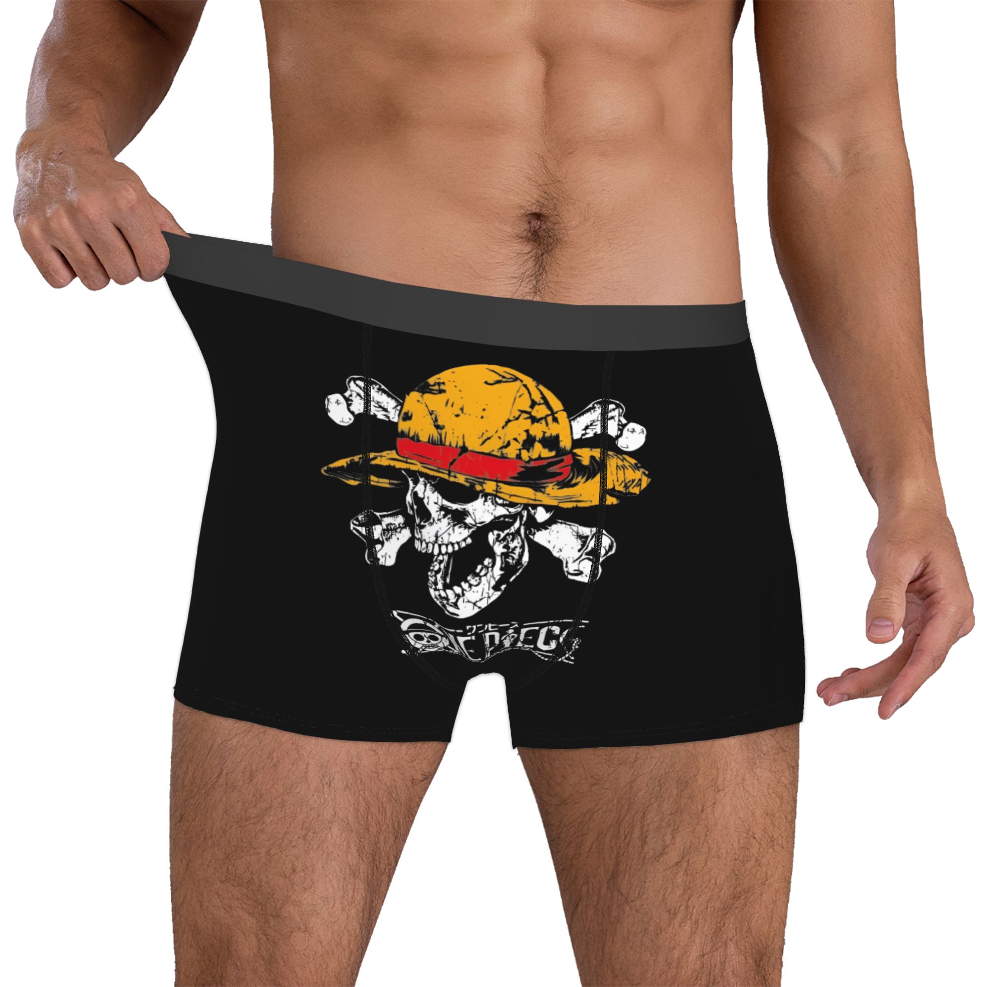 One P-Pieces Luffys Boxer Shor - Men'S Accessories Clothing ulasan dan harga